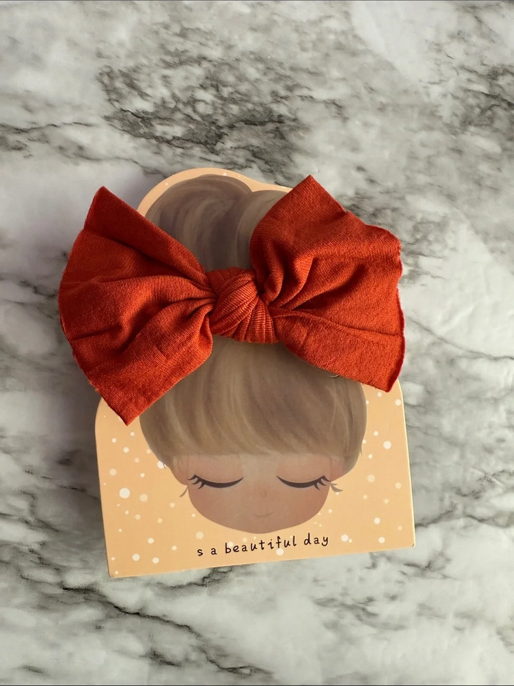 Burnt Orange Headband